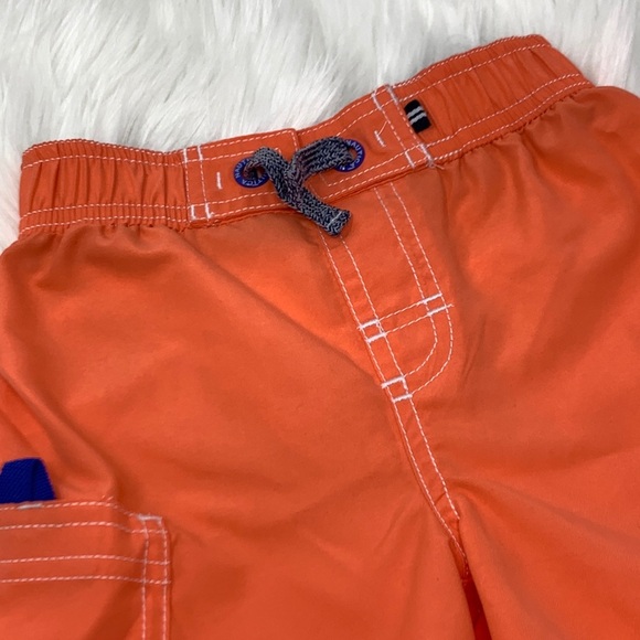 Nautica Hibiscus Anchor Swim Trunk w Graphic - Picture 3 of 10